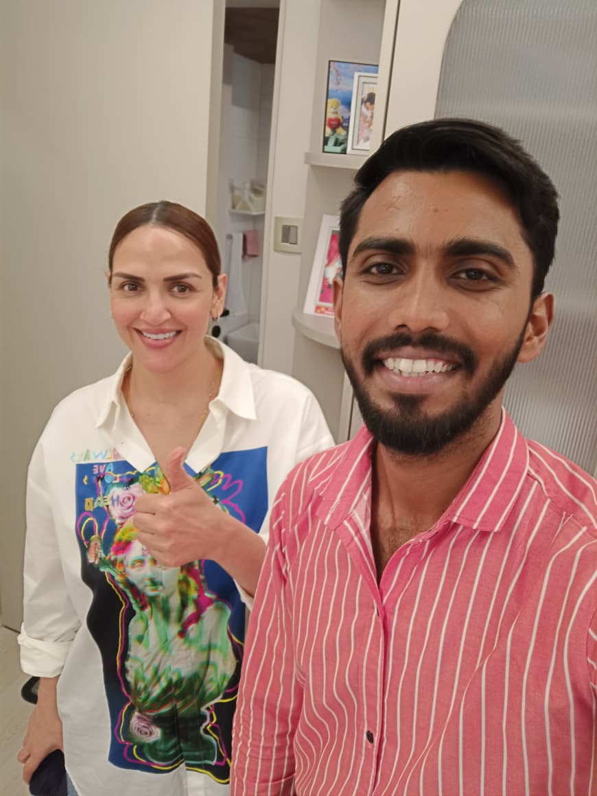 Celebrity patient session